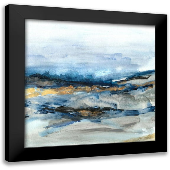 Jill, Susan 12x12 Black Modern Framed Museum Art Print Titled - Hidden Spring
