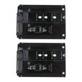 thumbnail image 1 of 2X Caja Negra B + M Socket 2 M.2 NGFF (SATA) SSD Una 2.5 Adaptador SATA para 2230/2242/2260 / 2280mm SSD M2, 1 of 5
