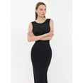 thumbnail image 4 of Bodycon Maxi Dress with Round Neck and Backless Detail, 4 of 5