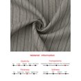 thumbnail image 5 of DARING DIVA Women's Pinstripe Waistcoat Button Down Vintage Striped Vest XL Gray, 5 of 5