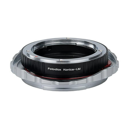 Fotodiox Pro Lens Mount Double Adapter, Konica Auto-Reflex (AR) SLR and Leica M Rangefinder Lenses to Fujifilm G-Mount GFX Mirrorless Digital Camera Systems (such as GFX 50S and