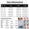 thumbnail image 3 of YOUYEDIAN Button Down Shirt Girls Cotton Short Sleeve Blouses V Neck Collared Button Up Summer Beach Solid Short Sleeve Tops Black, 3 of 5
