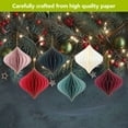 thumbnail image 3 of Briarwood Lane Finial Honeycomb Ornaments Magnetic Paper Decor- Set of 6 - 3.2 x 3.2, 3 of 6