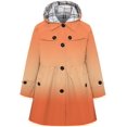thumbnail image 1 of Gabardina Betusline para niña, rompevientos, con capucha, naranja, 6-7Y, 1 of 2