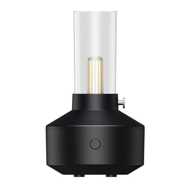 Minidifusor de aceites esenciales con aroma a luz de atmósfera, humidificador personal de escritorio con USB, silencioso, de vapor frío, con protección de apagado automático para