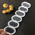 thumbnail image 2 of Paquete de 12 anillos de cortina, 12 piezas de ganchos de plástico para cortina de ducha, ganchos para cortina de baño, 2 of 3