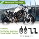 thumbnail image 2 of Espejos de pie de motocicleta Unique Bargains para Harley Sportster Dyna Softail Touring, reposapiés de pie, pedal de pie de aleación de aluminio negro, 1 par, 2 of 7