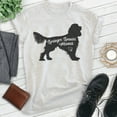 thumbnail image 2 of Springer Spaniel Mama, Unisex Women's Shirt, English Springer Spaniel, Spaniel Owner, Funny Dog Mama Gift, Heather Ash, 3X-Large, 2 of 6