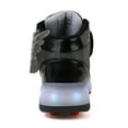 thumbnail image 4 of Kids Roller Skates Light up Shoes with Wheels Shoes LED USB Charging Roller Sneakers for Girls Boys Birthday Christmas Gift, 4 of 17