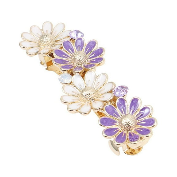 UNOMOR Girls Hairpin Purple Alloy Hair Accessories for Travel 1Pcs
