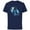 Navy, variant on Avatar: The Way of Water Jake and Neytiri A Logo Illustrated - Short Sleeve Cotton T-Shirt for Adults - Customized-White