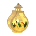 thumbnail image 3 of Linterna de vela navideña, linterna colgante, vela decorativa, portavelas, linterna de mesa para recuerdo de fiesta, Pascua, Navidad Muñeco de nieve, 3 of 8