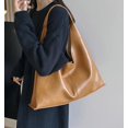 thumbnail image 2 of LinYooLi Slouchy Hobo Bags Women Tote Bag Large Retro PU Crossbody Purse Soft Shoulder Purses 2pcs Handbags Casual Work College Bag, 2 of 7