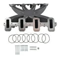 thumbnail image 5 of 300-132 Single Plane Carb Intake Manifold Black For GM LS Gen III IV LS1 LS2 LS6, 5 of 11