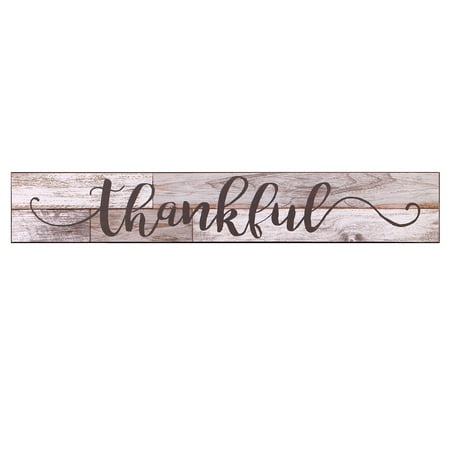 Patton Wall  Decor  Thankful Rustic  Wood Wall Art  Walmart  com