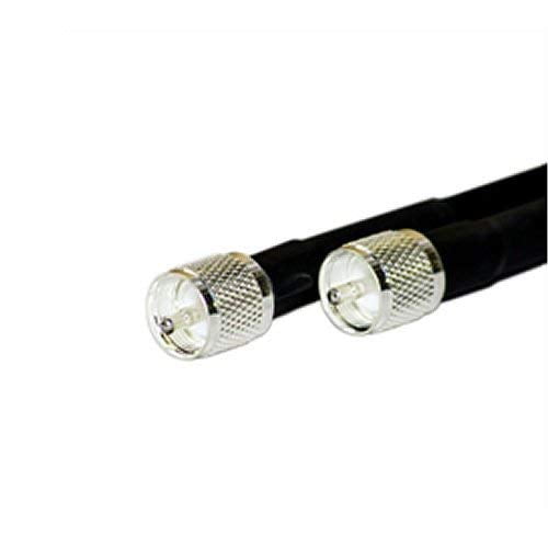 Valley Enterprises 25 Feet Coax Jumper Cable UHF Male PL259 Both Ends 400 Ultra Flex Cable by ABR Industries