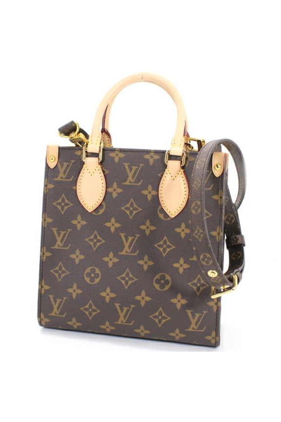 Pre-Owned Louis Vuitton Sac Plat BB Monogram Shoulder Bag M45847 LV 2-Way Handbag for... (Good)