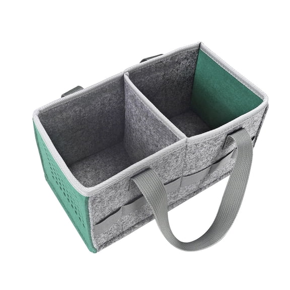 Wool Portable Carrying Bag for Toniebox Set & Tonies Figurines, Hollow-Carved Design Holds 30-40 Figurines