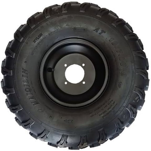 X-PRO 19x7-8 8"Left Front Wheel Rim Tire Assembly for ATVs 19-7-8