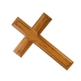 thumbnail image 1 of Colgantes de abalorios artesanales de cruz de adornos de oración de cruz católica para decoración de pared de iglesia, 1 of 9