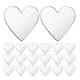 thumbnail image 1 of 100 espejos artesanales autoadhesivos con forma de corazón, mini azulejos acrílicos para espejo, para manualidades, álbumes de recortes, enmarcar y decorar paredes, 1 of 8