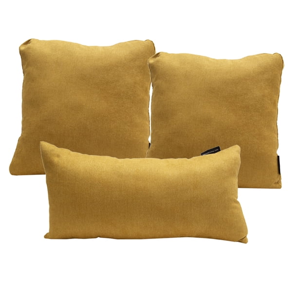 Set de 3 CojÍnes Decorativos (2 Cuadrados Grandes + 1 Rectangular) DICASA Bless