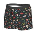 thumbnail image 2 of Naloa Forest Flora and Insects Print Mens Underwear - Boxers for Men, Classic Briefs for Men, 2 of 9