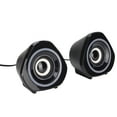thumbnail image 4 of Altavoces para ordenador portátil, altavoz de escritorio con alimentación USB Altavoces de escritorio con alimentación USB Mini altavoz LED de escritorio creado magistralmente, 4 of 8