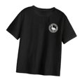 thumbnail image 3 of Camiseta de mujer con cuello redondo, novedad, suave, cómoda, clásica, de verano, camiseta básica para vacaciones en la calle, desplazamientos y camin M, 3 of 8