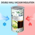 thumbnail image 2 of 20oz Coffee Tumblers Light Toned Dinosaur with ROAR Pattern Stainless Steel Vacuum Insulated Travel Tumbler Coffee Cups Mug with Lid and Straw with Cleaning Brush for Cold & Hot Drinks, 2 of 5