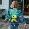 thumbnail image 4 of Yuyamidu Sea Turtle Sweatshirt Toddler Girl 3T 4T Long Sleeve Ruffle Shoulder Crewneck Pullover Tops Y2K Cute Animal Graphic Sweatshirts Casual Fall Outfits Everyday Clothes, 4 of 8