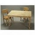 thumbnail image 2 of Hardwood Queen Anne Rectangle Table and Chair Set-Finish:Natural, 2 of 2
