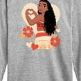 thumbnail image 3 of Disney Princess - Love Moana - Boys and Girls and Youth Long Sleeve Graphic T-Shirt, 3 of 5