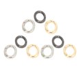 thumbnail image 2 of Spring Ring Buckle,9Pcs Spring Ring Buckle Shaped Ring Buckle Spring Ring Breakthrough Technology, 2 of 5