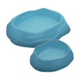 thumbnail image 4 of Toysmith 2 Pieces Reptile Water Bowls Feeding Bowl for Snake Chameleon Bearded Dragon luminous blue, 4 of 9