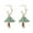 Green, variant on Jewelry VerPetridure Creative Dreamy Cute Little Fungus Oil Drop Earrings Colorful Plant Ear Studs