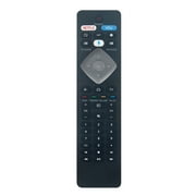 Allimity BT800 Replaced Remote Control Fit For Philips Android TV 50PFL5704/F7 43PFL5704/F7 50PFL5604/F7 55PFL5604/F7 43PFL5604/F7C 65PFL5704/F7 55PFL5704/F7 65PFL5504/F7 65PFL5604/F7