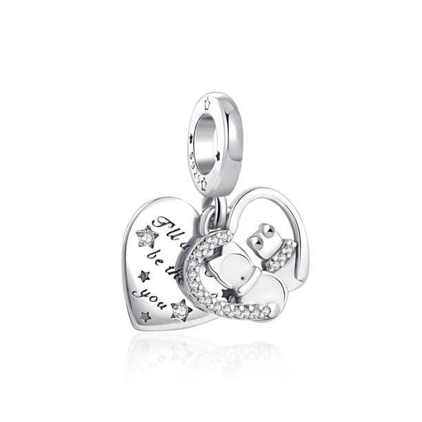 925 plata esterlina para siempre familia motocicleta cereza Margarita colgante encanto ajuste Original Pandora pulsera mujer DIY joyería Tan Jianjun unisex
