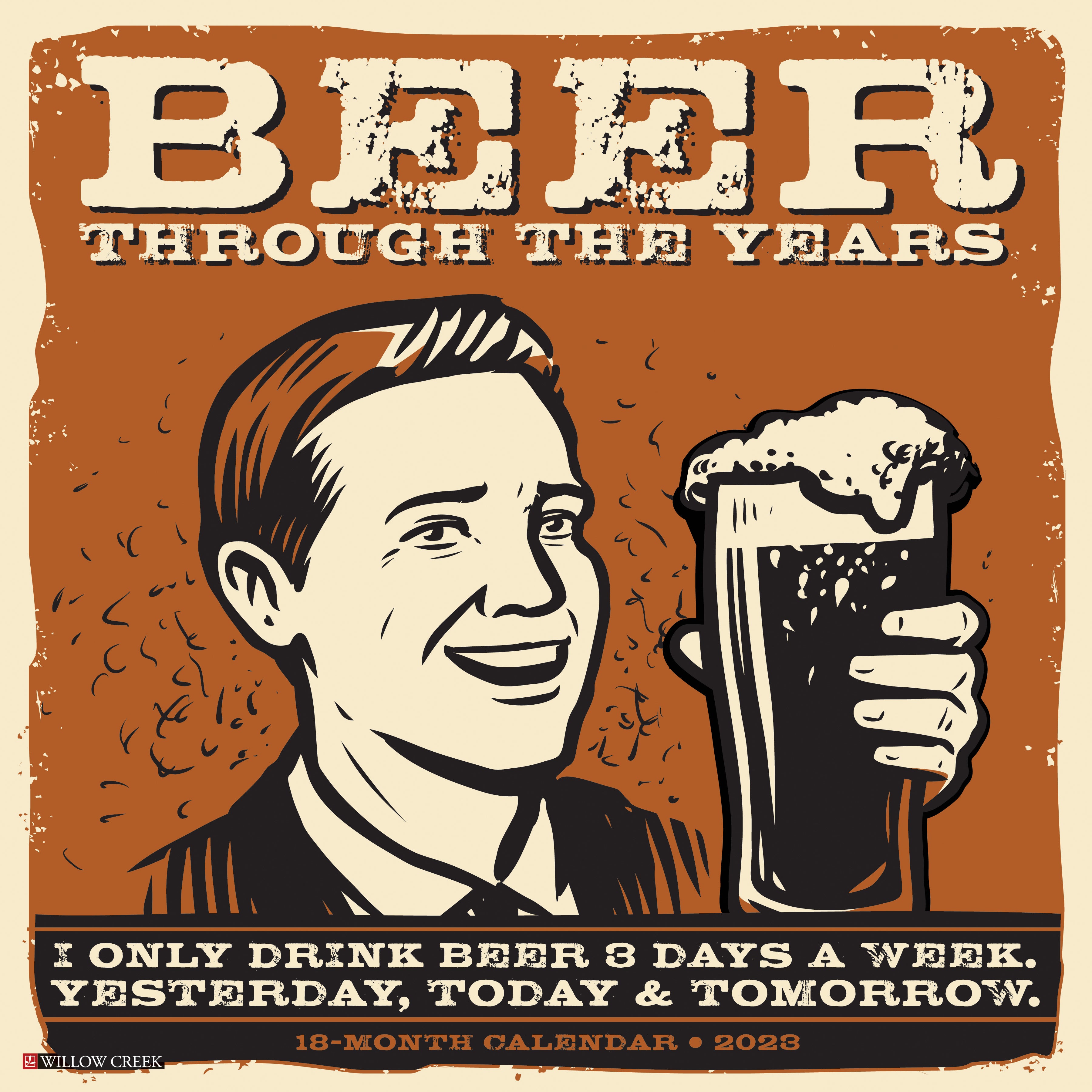 Beer Through The Years 2023 Wall Calendar Calendar Walmart
