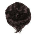 thumbnail image 3 of 2X Peluca de los Hombres de Peluca Corta Recta Recta de Seda de Alta Temperatura Pelucas Llenas / Hombres ArtíSticos Pelucas Negras Marrones para Hombres, 3 of 8