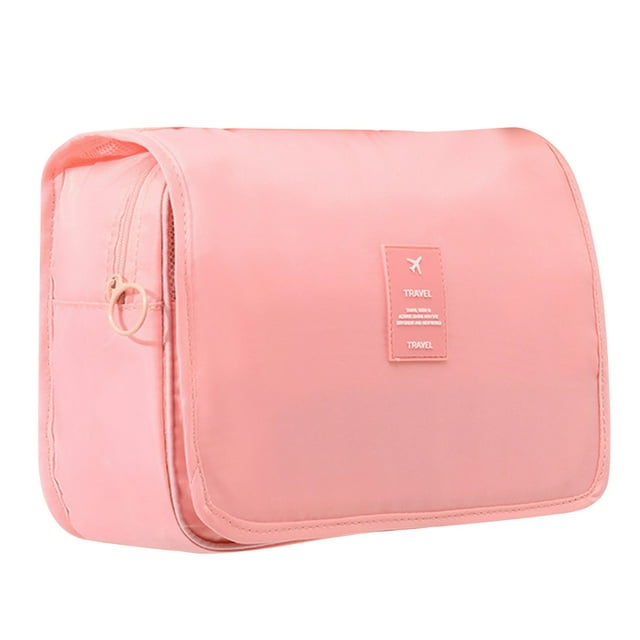 Portable Multifunctional Folding Hooks Large Capacity Wash Bag Makeup Storage Bag