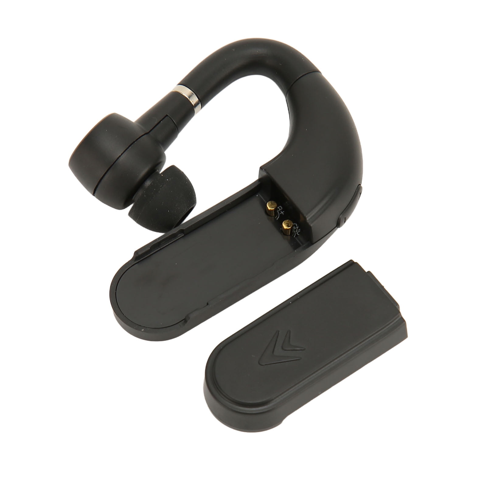 Bone Conduction Earpiece Waterproof Replaceable Battery Dual Batteries LED Digital Display Wireless Bluetooth Earpiece