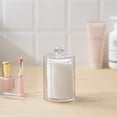 thumbnail image 1 of CTIRCHIU Tampons Faciaux Coton Support Rond Anti-Poussière Rangement en Plastique pour Femmes Lot de 1, 1 of 8