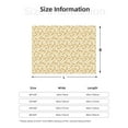 thumbnail image 5 of Honeii Peanuts3 print throw blanket, crafted from cozy cotton flannel, offers versatile home decor as a bedding suitable for all seasons.-60"x50", 5 of 6