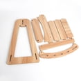 thumbnail image 2 of Pet Swing Hammock Swing Bed Comfortable Summer Detachable Wooden Cradle Hammock, 2 of 8