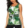 thumbnail image 2 of Picia Football 7 Pattern Women's Workout Tank Top,Breathable Activewear,Slim Fit Athletic Top,Versatile Workout Moisture-wicking top-Small, 2 of 9