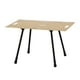 thumbnail image 1 of Mesa plegable para exteriores, ligera, de aleación de aluminio, resistente, para acampar Caqui, 1 of 9