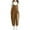Khaki, variant on Simua Women Linen Jumpsuits Casual Loose Harem Pants Overalls Baggy Rompers Jumpsuits with Pockets