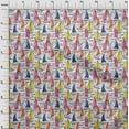 thumbnail image 4 of oneOone Cotton Poplin Twill Orange Fabric Beach Boat Diy Clothing Quilting Fabric Print Fabric By Yard 56 Inch Wide, 4 of 4