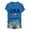 504_Blue, variant on Short Sleeve Shirts for Women Women's USA Flag T V Neck American Graphic Tees Casual 4th Of July Patriotic Tshirt Tops V Neck Tops White
